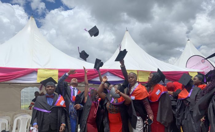 Some of the UCU Bishop Barham University College graduands 2022