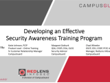 Developing An Effective Security Awareness Training Program Campusguard