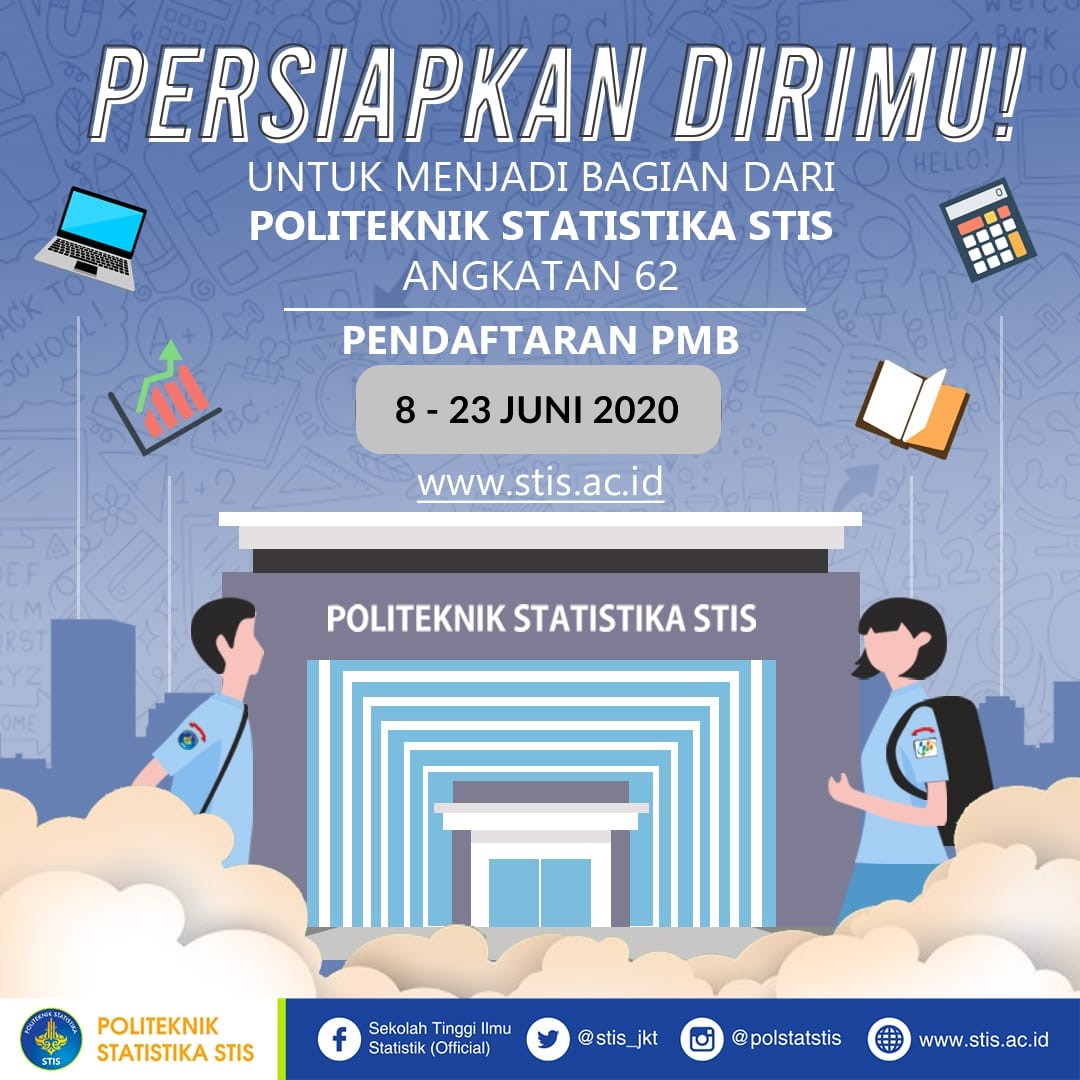 Foto copy ktp ( 2 lembar ) d. Penerimaan Mahasiswa Baru Politeknik Statistika Stis 2020 Campuspedia News