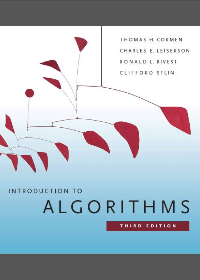 Introduction to Algorithms 3rd Edition