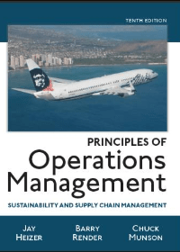 Solution manual for Principles of Operations Management 10th Edition by Heizer Jay