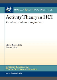 (eBook PDF) Activity Theory in HCI: Fundamentals and Reflections