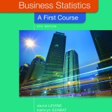 (eBook) (PDF) Business Statistics: A First Course, 8th edition