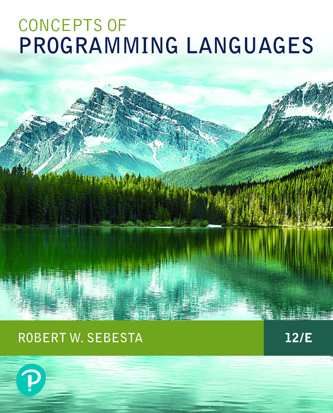 (eBook) (PDF) Concepts of Programming Languages, 12th edition