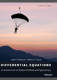 (eBook PDF) Differential Equations: An Introduction to Modern Methods and Applications 3rd Edition