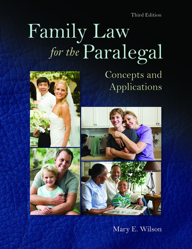 (eBook) (PDF) Family Law for the Paralegal: Concepts and Applications, 3rd edition
