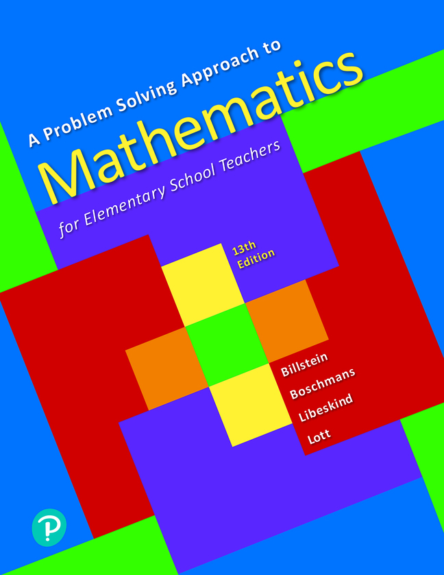 (eBook) (PDF) Problem Solving Approach to Mathematics for Elementary School Teachers, A, 13th edition