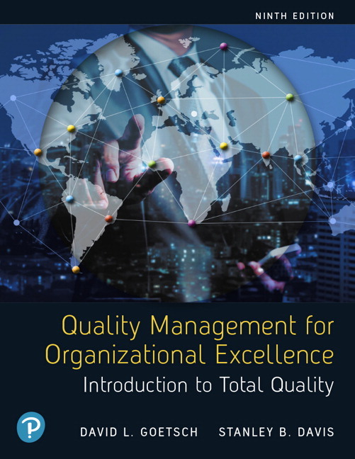 (eBook) (PDF) Quality Management for Organizational Excellence: Introduction to Total Quality, 9th edition