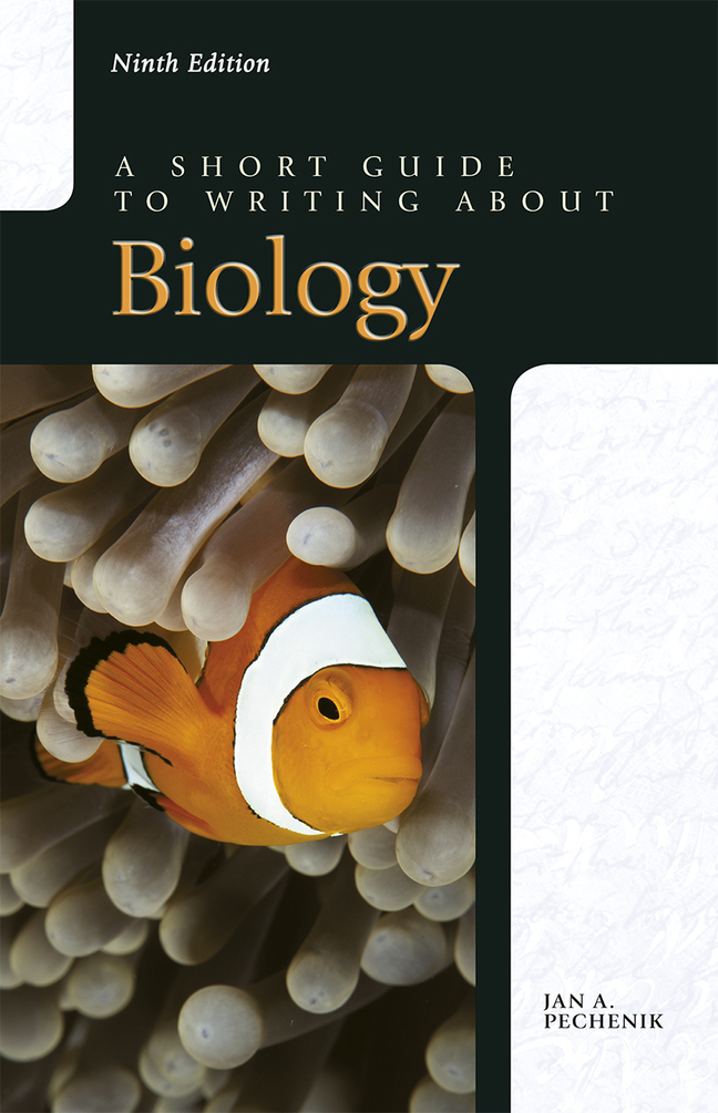 (eBook) (PDF) Short Guide to Writing about Biology, A, 9th edition