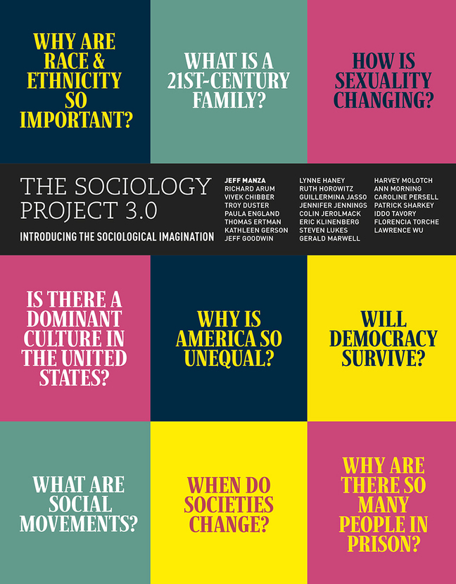 (eBook) (PDF) Sociology Project 3.0, The: Introducing the Sociological Imagination, 3rd edition