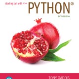 (eBook) (PDF) Starting Out with Python, 5th edition