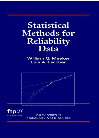 (eBook PDF) Statistical Methods for Reliability Data 1st Edition