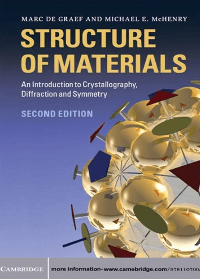 (eBook PDF) Structure of Materials: An Introduction to Crystallography, Diffraction and Symmetry 2nd Edition