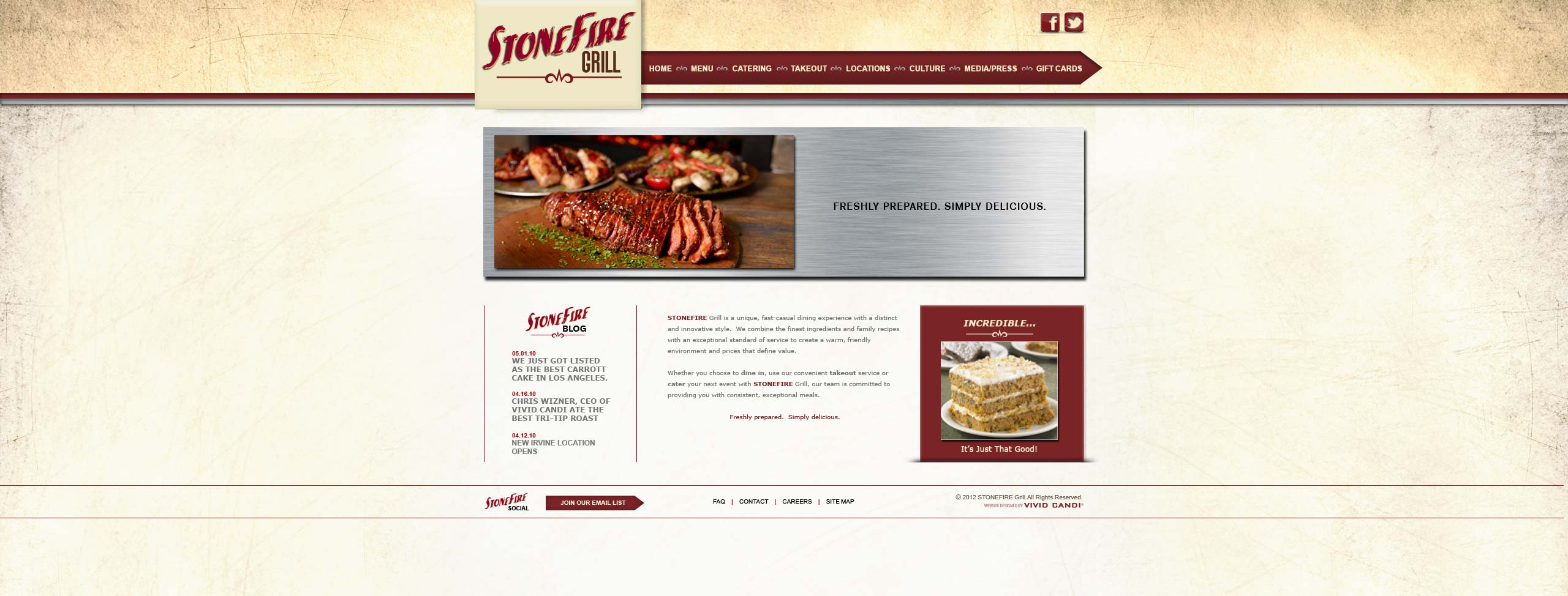 Stonefire Grill 2012