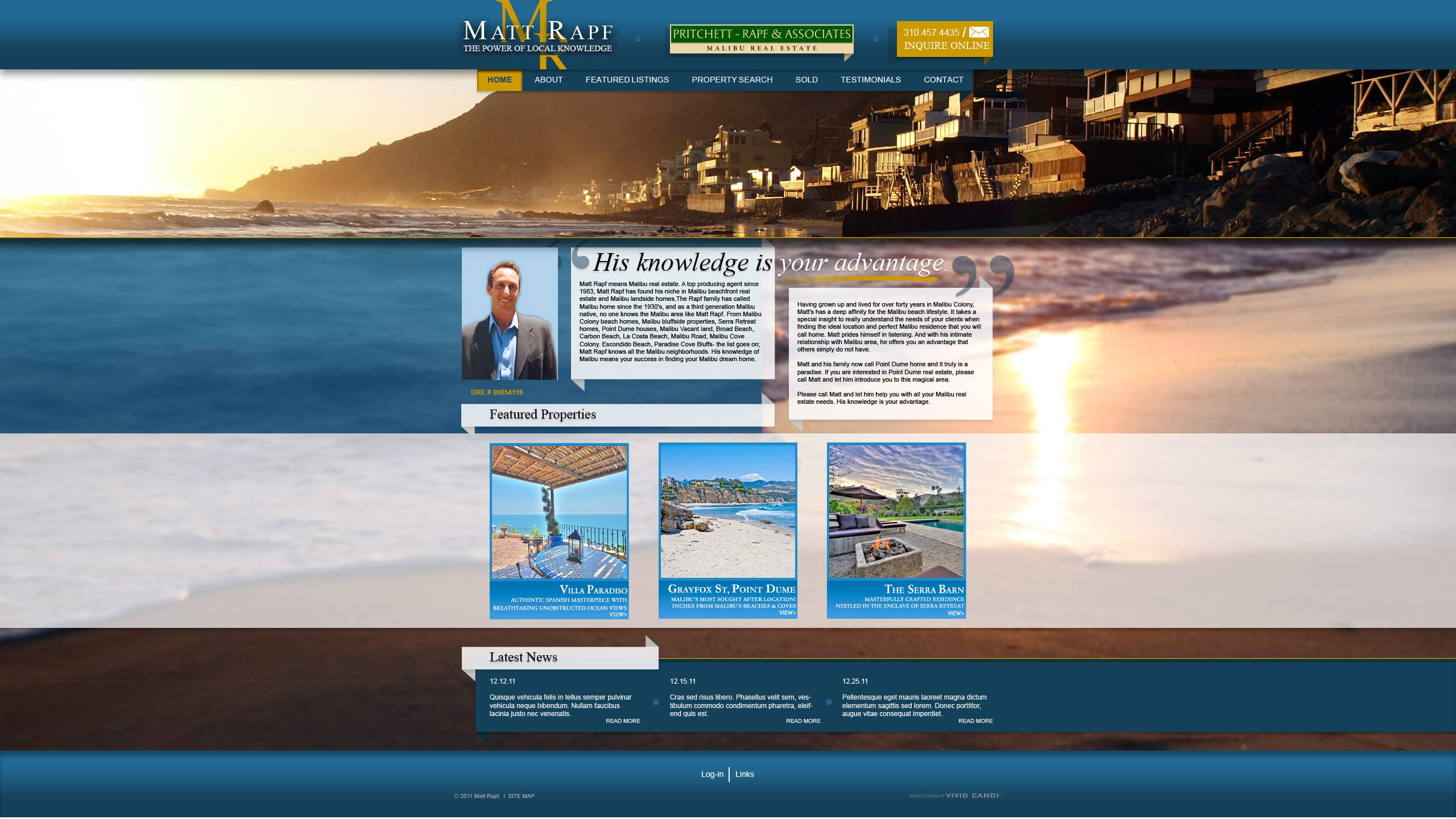 Matt Rapf Redesign Concept