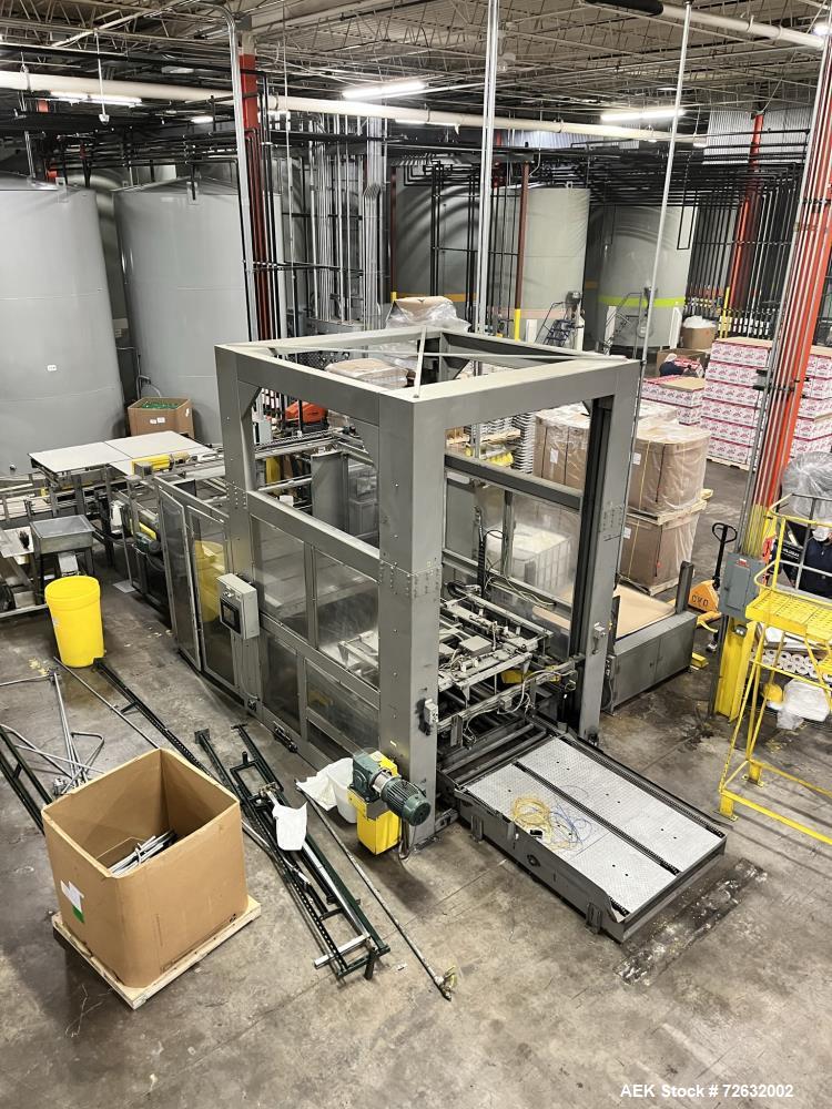 heavy-duty can depalletizers with automatic layer handling for beverage production