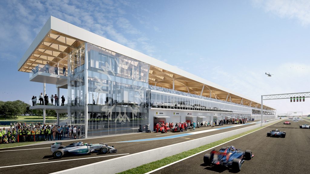 Montreal Grand Prix Paddocks Driven By Wood