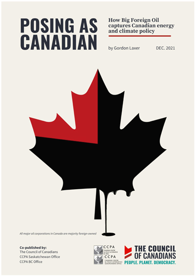 Posing as Canadian-Gordon Laxer
