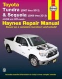 Haynes Repair Manual Toyota Tundra 2007 2012 And Sequoia