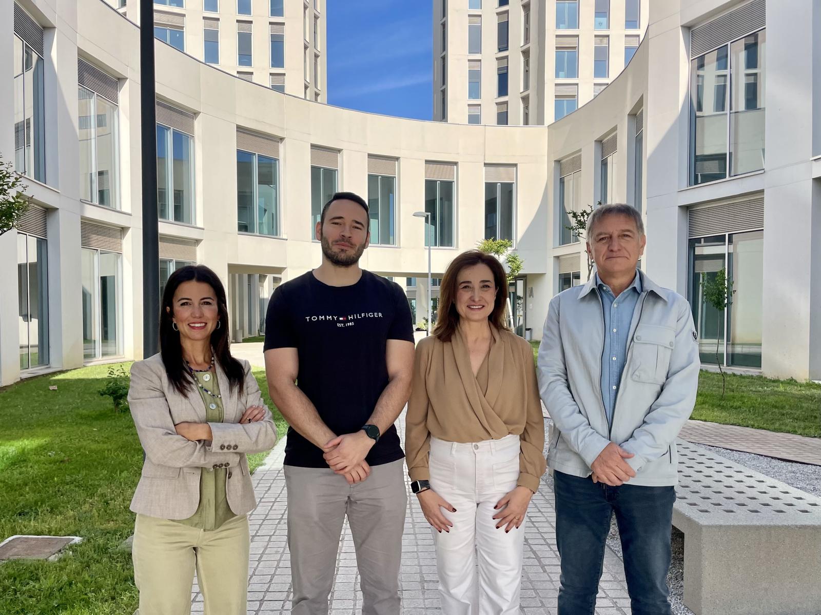 1, 2 y 3. El equipo de investigación de la Universidad de Granada que ha realizado este estudio. -3