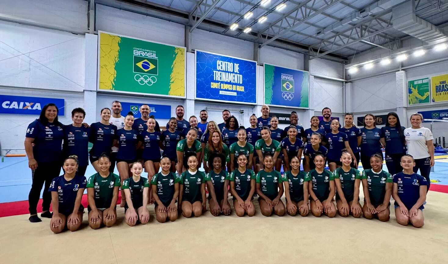 Ginástica Artística Feminina realiza primeiro Estágio de Treinamento do novo ciclo olímpico - Canal Na Coruja