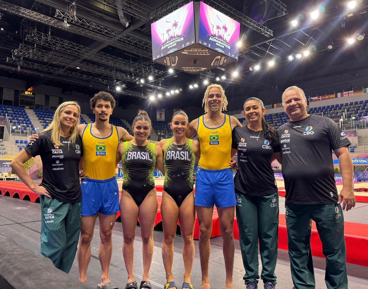 Atletas brasileiros da Ginástica de Trampolim têm compromisso internacional na etapa da França da Copa do Mundo - Canal Na Coruja