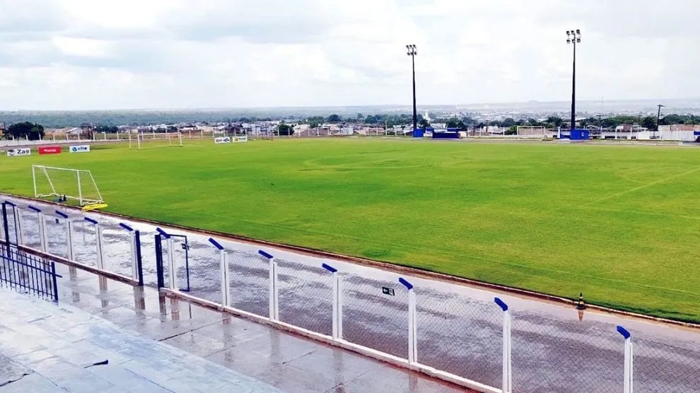 Estádio Egídio Preima, em Sorriso