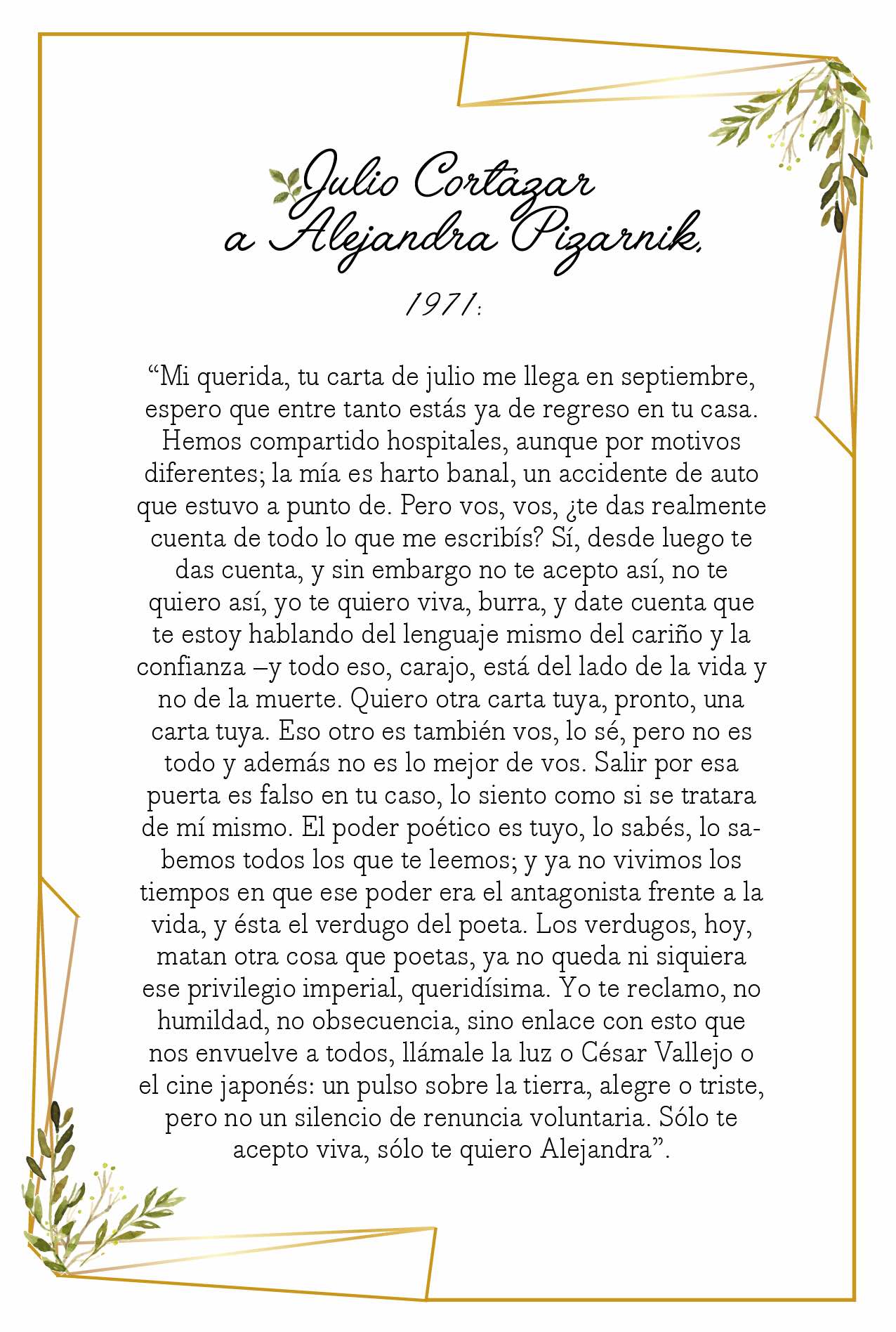 Ejemplos De Cartas De Amor