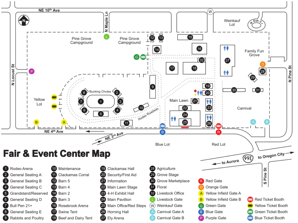 Grounds Map Canby Rodeo 1024x767 
