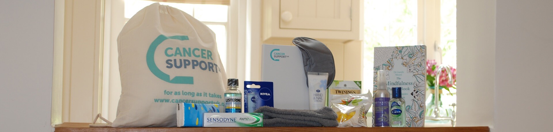 The kits include practical items for people receiving cancer treatment and . Cancer Kits Cancer Support Uk