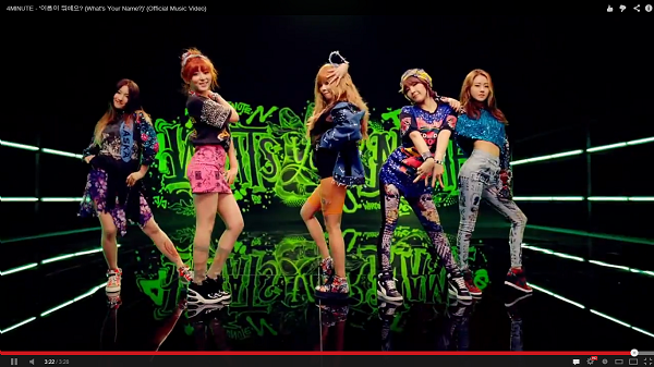 4minute What S Your Name Mv Not Exactly Social