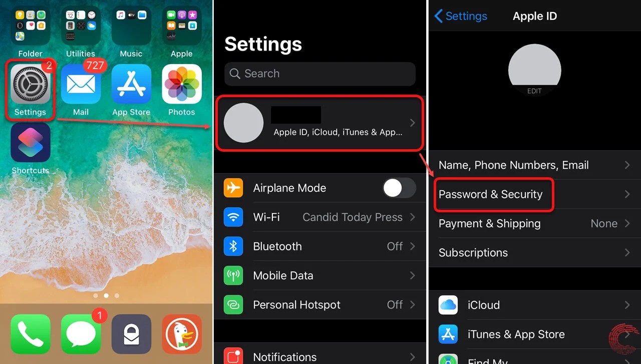 Use your apple id or create a new account to start using apple services. How To Change Apple Id Password On Your Iphone Ipad And Online