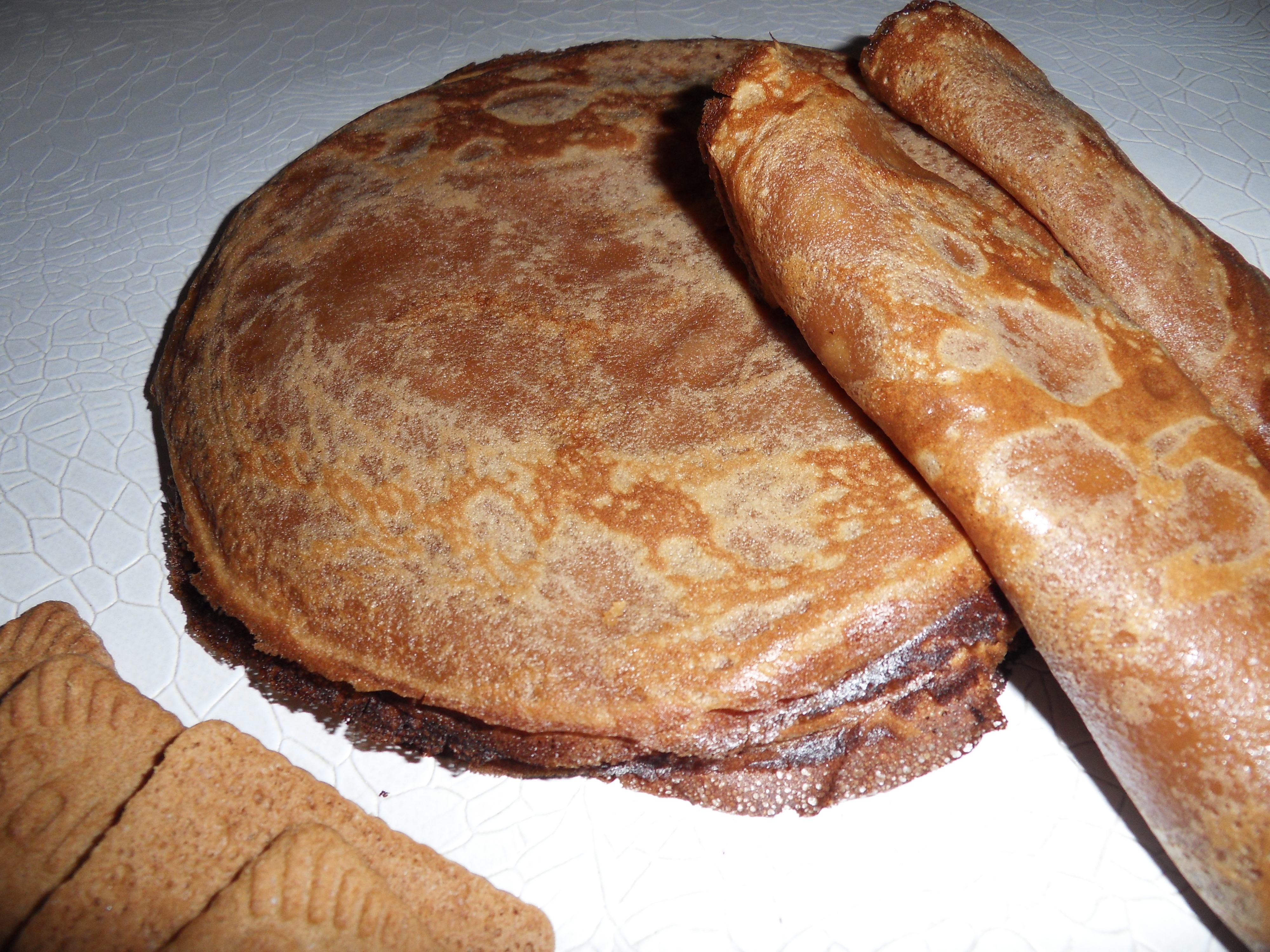 Pate A Crepe Sans Gluten Thermomix Crêpes au spéculoos (avec ou sans Thermomix) | ça ne sent pas un peu le  brûlé là ?