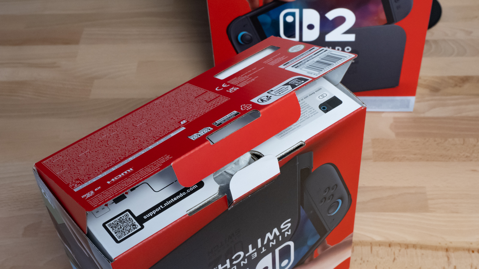 Nintendo Switch 2 unboxing and hardware accessibility impressions