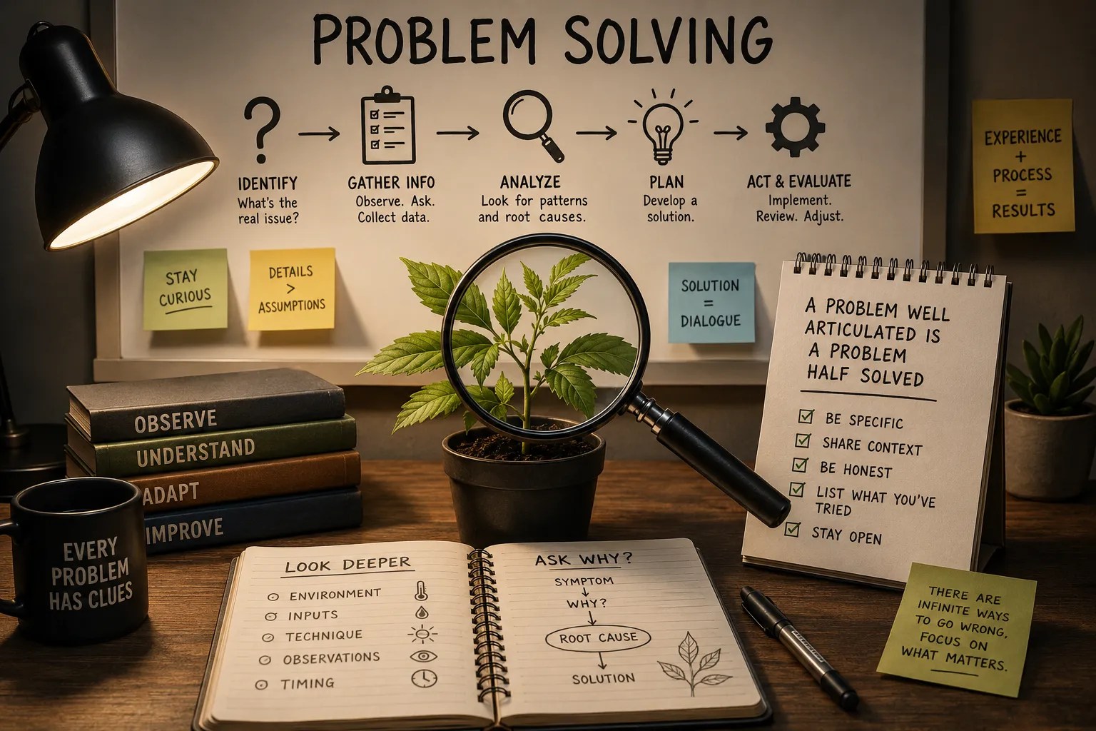 Problem Solving as a Grow Room Consultant
