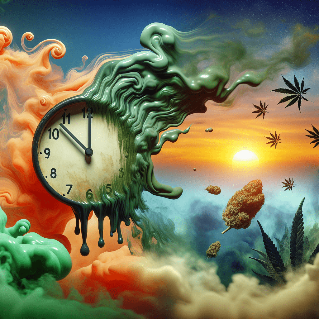 How long does cannabis-induced anxiety last?