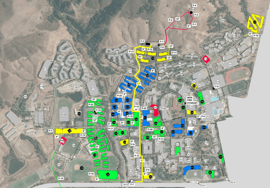 Cal Poly Printable Map Printables Templates Free Campus Plan View 1 