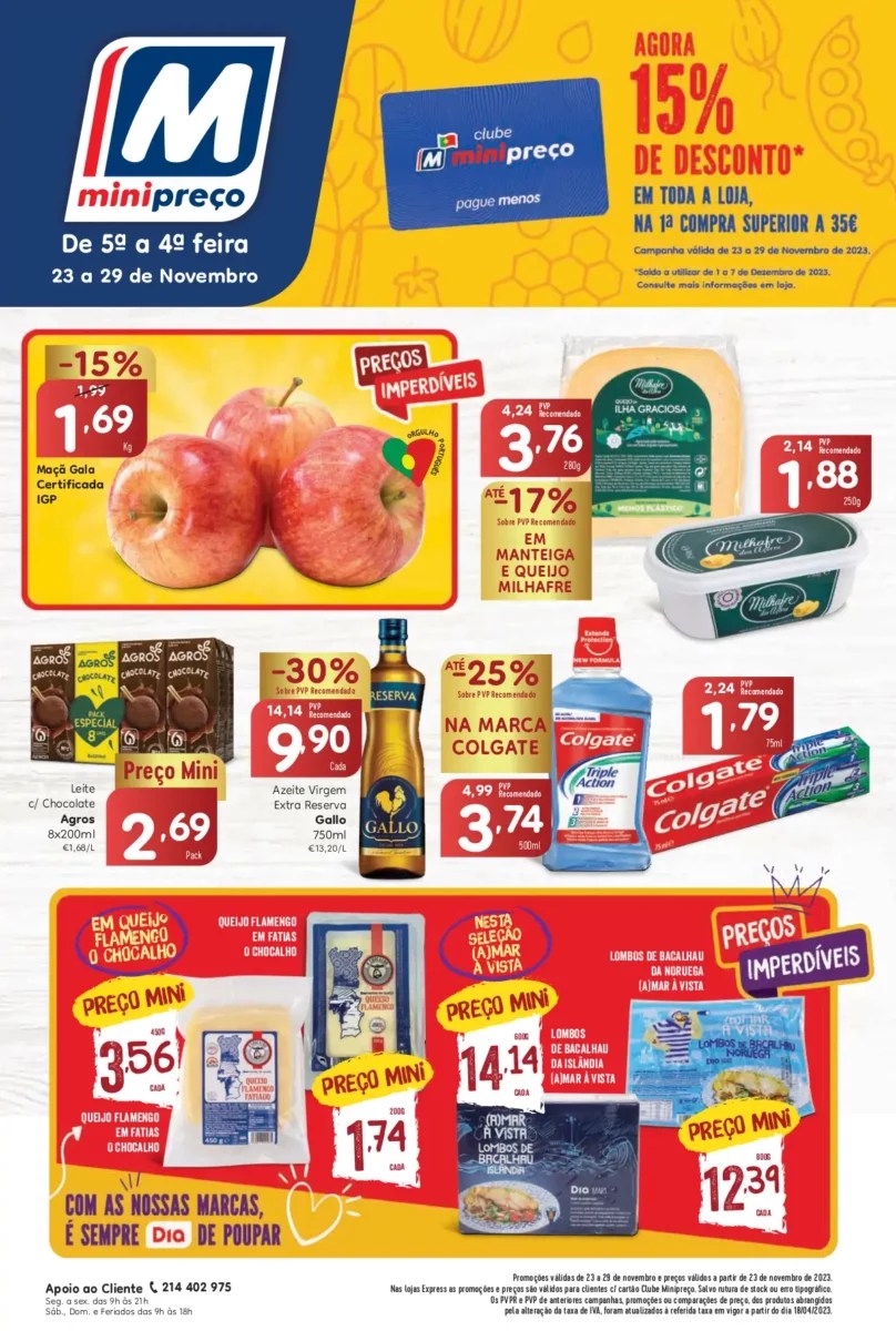 Folheto Minipreço (23 a 29 novembro)