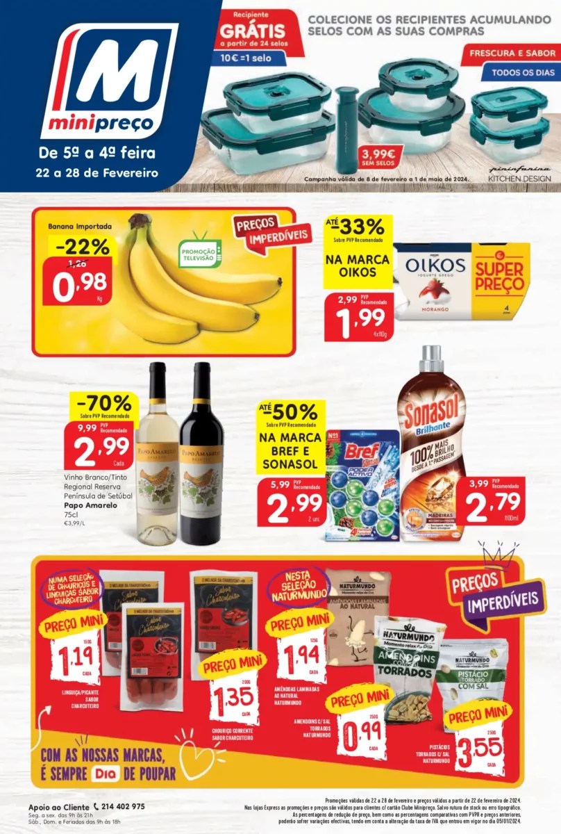 Folheto Minipreço (22 a 28 fevereiro)