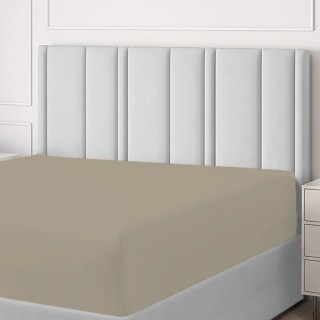 Hoeslaken (onderlaken) Basic beige