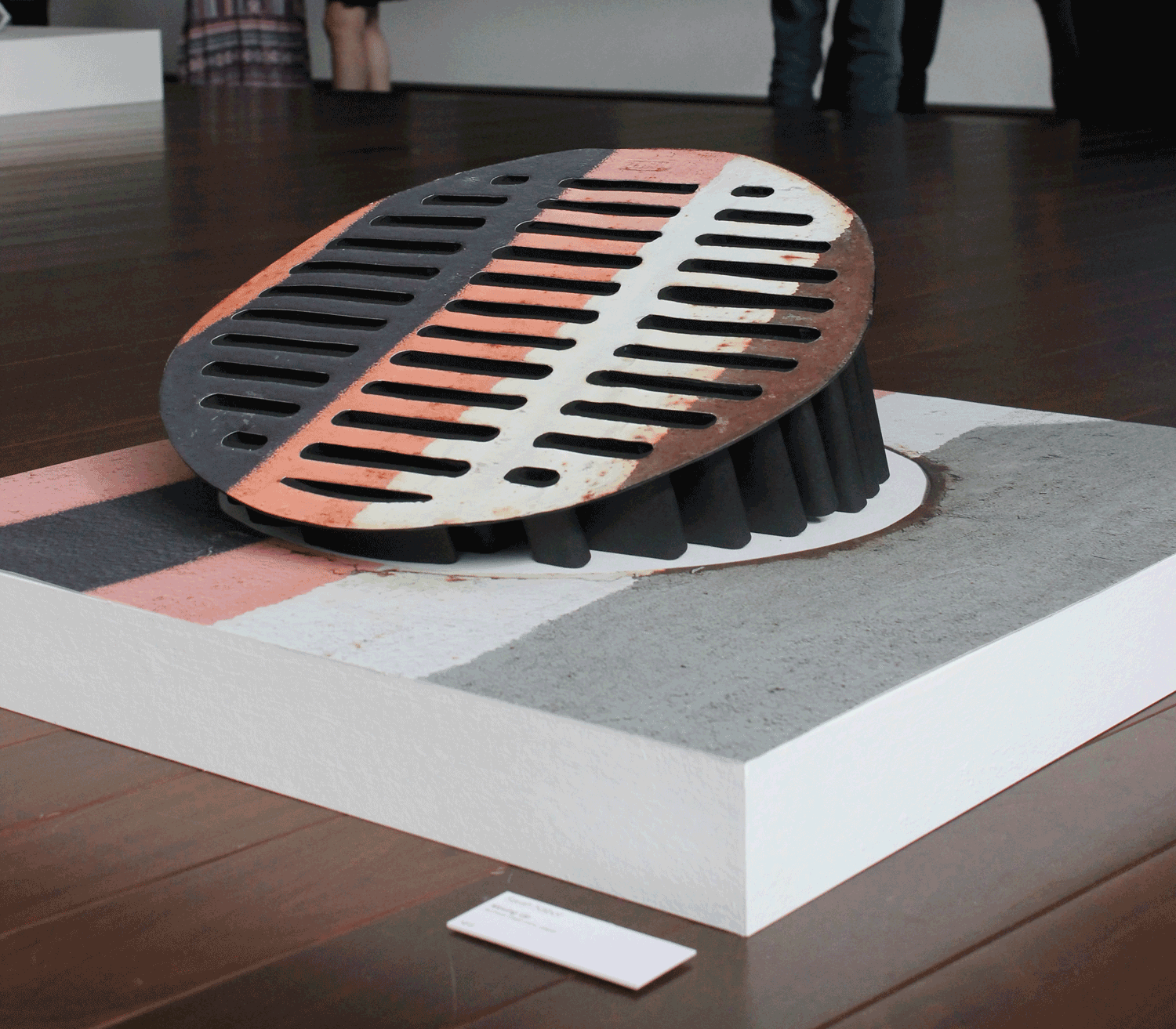 “Moving Up” by Sarah Kabot, part of “Constructions” at Gallery W. Photo by Michael C. Butz