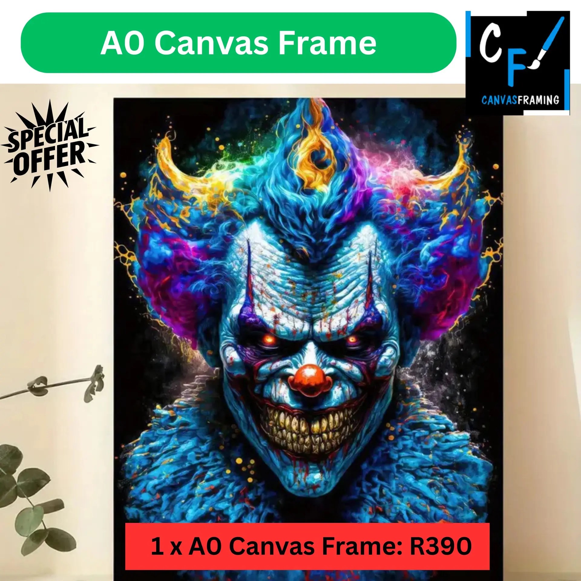 A0 Canvas Frame