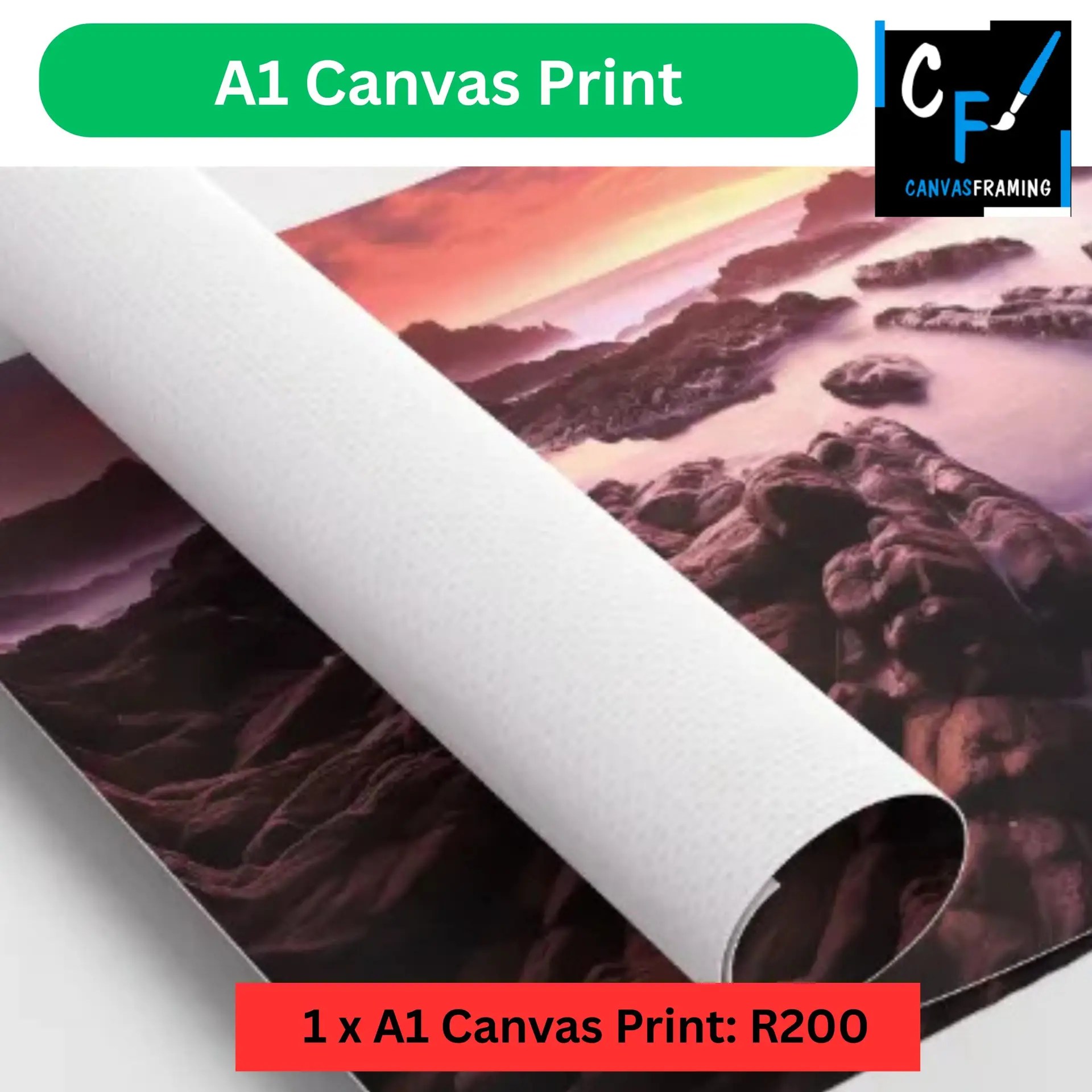 A1 Canvas Print
