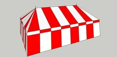 rectangular medieval tents