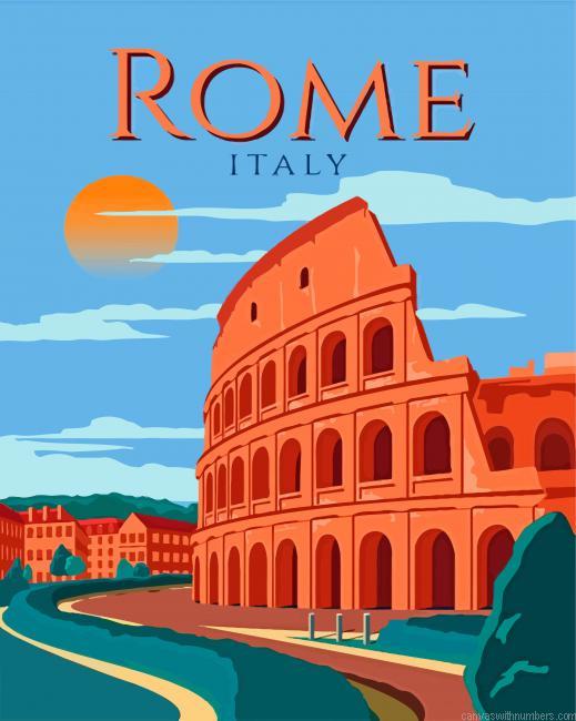Amphitheatre Rome Paint By Numbers.jpeg