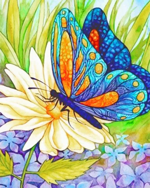 Butterfly Insects Paint By Numbers