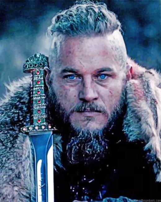 Cool Ragnar Actors Paint By Numbers
