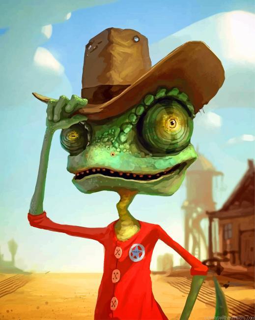 Cowboy Rango Paint By Numbers.jpeg