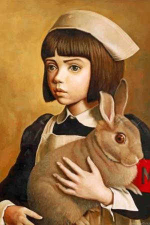 Girl And Rabbit Paint By Numbers.jpeg