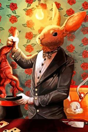 Magician Rabbit Paint By Numbers.jpeg